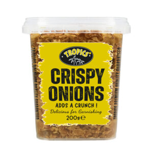 Crispy onions tub